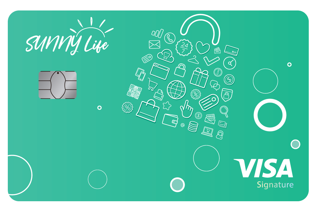 Sunny Life 賞利點卡(VISA御璽卡)